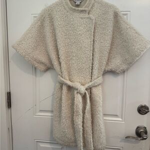 Cozy Cream Belted Coat